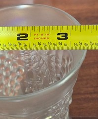 Set of 2 Northwood Grape Arbor White Glass Tumblers Antique Carnival Iridescent