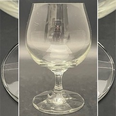 European Collection 6pc Crystal Brandy Snifter Glasses 1983 West Germany 14oz