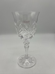 Galway Irish Crystal Oranmore Pattern Water Wine Goblet Glasses Set of 4