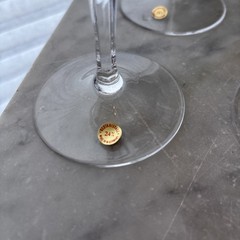 NACHTMANN BLEKRISTALL»Nierstein» 60s 6-1/4″ T. Wine Glasses Set Of 6 Perfect C.