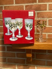 Canterbury goblets Holiday Elegance 4 in set