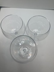 Lenox Tuscany Balloon Wine Glasses 8 5/8 Inch Tall Set of 3