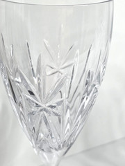 Waterford Crystal Mixed Cut Iced Beverage Goblets 9” Stemware Set of 6