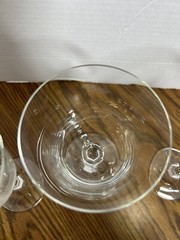 ROYAL BAVARIAN CRYSTAL Wine Water Glass Stemware Set Of 3