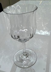 Baccarat Capri (Optic) Crystal 6″ Claret Wine Glass