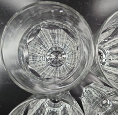 (4) Libbey Gibraltar Clear Iced Tea Glasses Set 22 Oz Tall Drinking Tumblers Lot