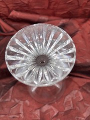 Vintage Mikasa “The Ritz” Crystal Wine Glasses 6.5in Discontinued Set of 3 EUC