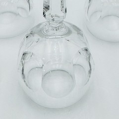 Waterford SHEILA 7 3/8” Crystal Wine Hock Glasses Set Of 4 VINTAGE