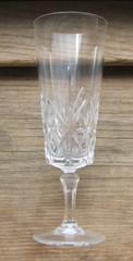 Cristal D’Arques-Durand Chantilly Taille Beaugency Champagne Flute SO30