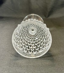 Vtg Duncan & Miller Hobnail Cordial Cocktail Liqueur Glasses Set 4 Elegant Wine