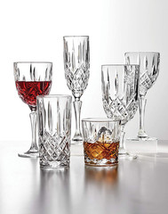 Markham Double Old Fashion Set of 4, 11 Oz, Clear