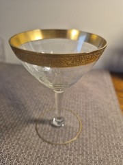 Vtg Tiffan- Franciscan Champagne/ sherbet glass Melrose pattern Replacement