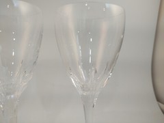 Set of 3 Lenox Firelight Clear 8 1/2″ Water Glasses – Panel Cut