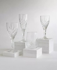 Godinger Dublin Goblets wine Glass – 10 Oz Set of 8