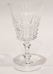 Cristal d’Arques Tuilleries Villandry Cordial Wine Glasses 5.25″T Vintage Set/4