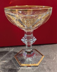 Baccarat Harcourt Empire Crystal Water Glass, Made in France with Box