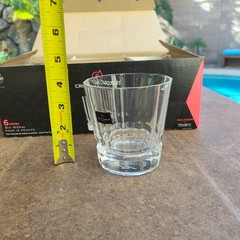 Cristal d’Arques Tumblers – Box of six 10 3/4 oz Glasses Paris France