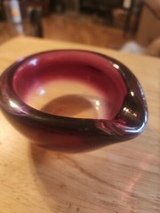st louis crystal france** MCM ashtray/dish