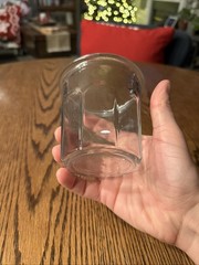 Anchor Hocking Glass 8 Oz. New Orleans Flat Juice Paneled Vintage