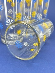 4 Vintage 5.5″ Vidosa Venezuela Water Glasses designed by Vondel Glasses Tumbler