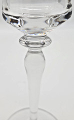 Vtg Mikasa Crystal Jamestown Clear Gold Trim 6 Wine Glasses 8 3/4″H Bright/Clear