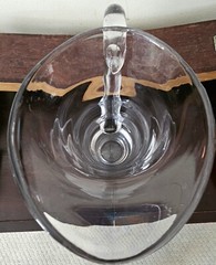 Optic Clear By Tiffin-Franciscan Hand Blown Glass 48 Oz Pitcher