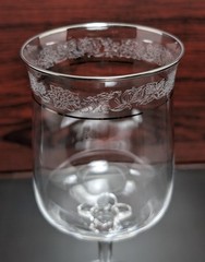Lenox Crystal USA Moonspun Water Glass Goblet