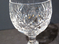 5 Webb-Corbett «Prince Regent» Pattern English Crystal Stems