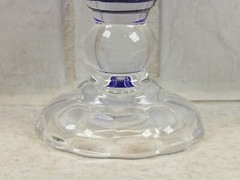 FOSTORIA GLASS #4024 VICTORIAN Regal Blue Liquor Cocktail 3 5/8″ EXCELLENT Shape