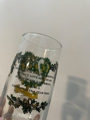 Vintage Indiana Glass 12 Days of Christmas Drinking Tumblers Set Mint Condition