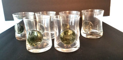 Lenox Turkey Eagle Coin Smoked Old Fashion Set Of 6 LB1