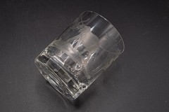 CRACK – Queen Lace Crystal «Kenyan African» Elephant 10 OZ Tumbler -3 7/8″ #G