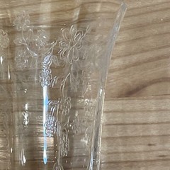 Vintage Estate Lenox Castle Garden Etched Wine Glass