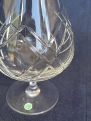 Tiffany & Co Brandy Cognac Snifter Pattern TFC6 Original Sticker in Place, 5″