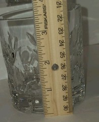 Nachtmann Crystal Bamberg Glasses Old Fashioned Bar ware Glass Retired 4 Pieces
