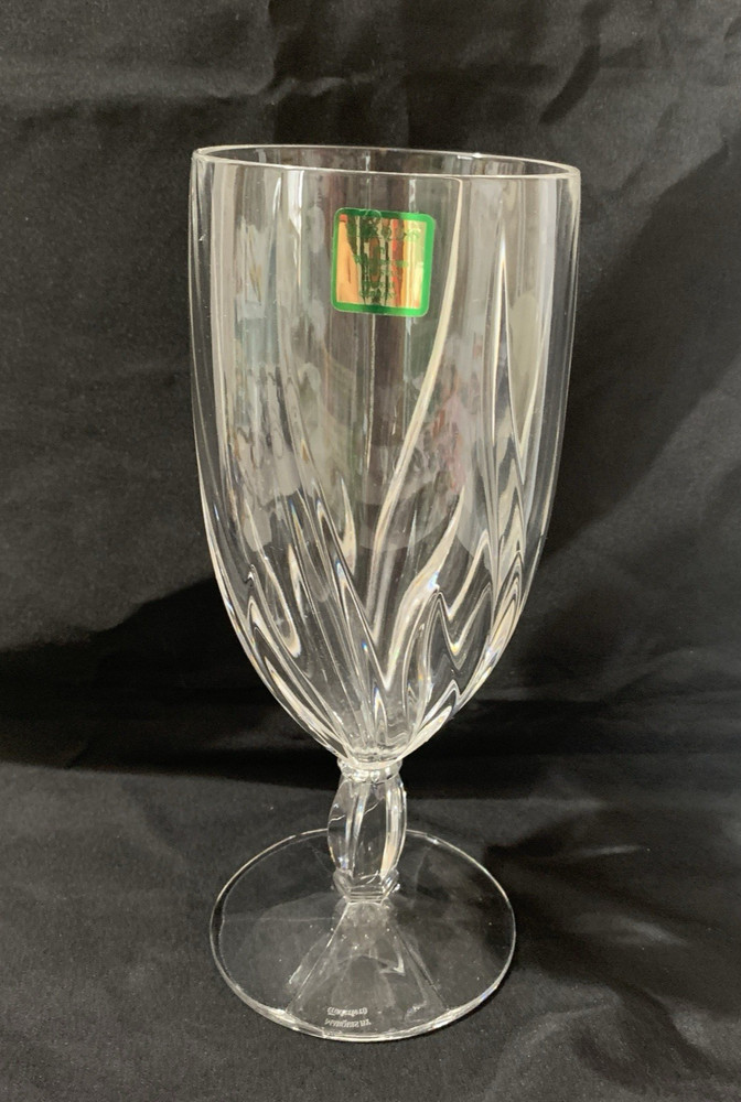 New Marquis by Waterford Crystal Improvisation Iced Tea Goblet Germany for Amway
