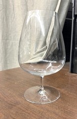 Lovely William Yeoward Olympia Brandy Glass 7-1/2 in. Tall Signed