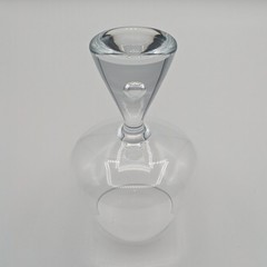 Holmegaard Princess Teardrop Brandy Snifter Cognac Glass Denmark 4 3/4″ Signed