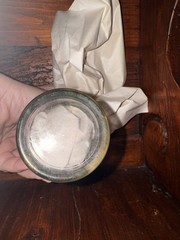 Vintage Mid-Century Green Circus Parade Glass Tumbler Mold #26 Novelty Highball