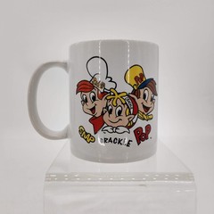 Vtg 2001 Kellogg’s Rice Krispies Snap Crackle Pop 8oz Coffee Mug Ceramic White