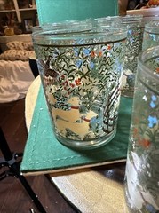 Vera Enchanted Unicorn Glasses Vintage Set Of 9