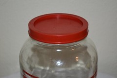 VINTAGE GLASS GALLON SUN ALL BEVERAGE TEA JAR 1990’S FUN ! EUC