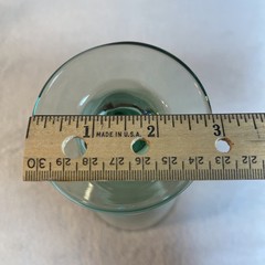 Vintage Libbey Sirrus Spanish Green Water Goblet 7.4″ USA 12oz Replacement