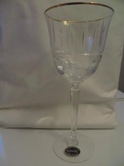 Vintage Lenox Crystal Classic Regency Red Wine Glass Preowned No Box