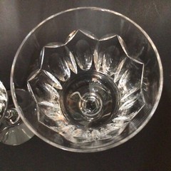 SENECA CRYSTAL WATER GLASSES CAMBRIDGE 7″ SET OF 4
