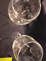 Lenox Tuscany Classics ????Crystal Wine 9 1/2″ Stems – Set of 2 Marked Lenox