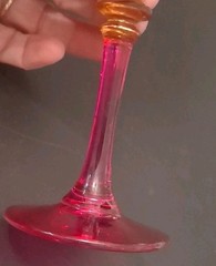 1 Cristalleria Fumo Hand Made Crystal Cocktail/Champagne/Wine Glass Italy