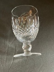 Waterford Crystal Set of 2 COLLEEN 5 1/4″ Water Goblets MSRP $75 ea Excellent!