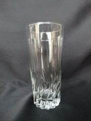 Cristal D’arques/Durand Clear Flamenco 11oz Highball Glass Very Good Used Cond.