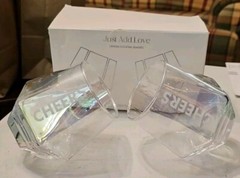 Just Add Love Cystal Cocktail Glasses